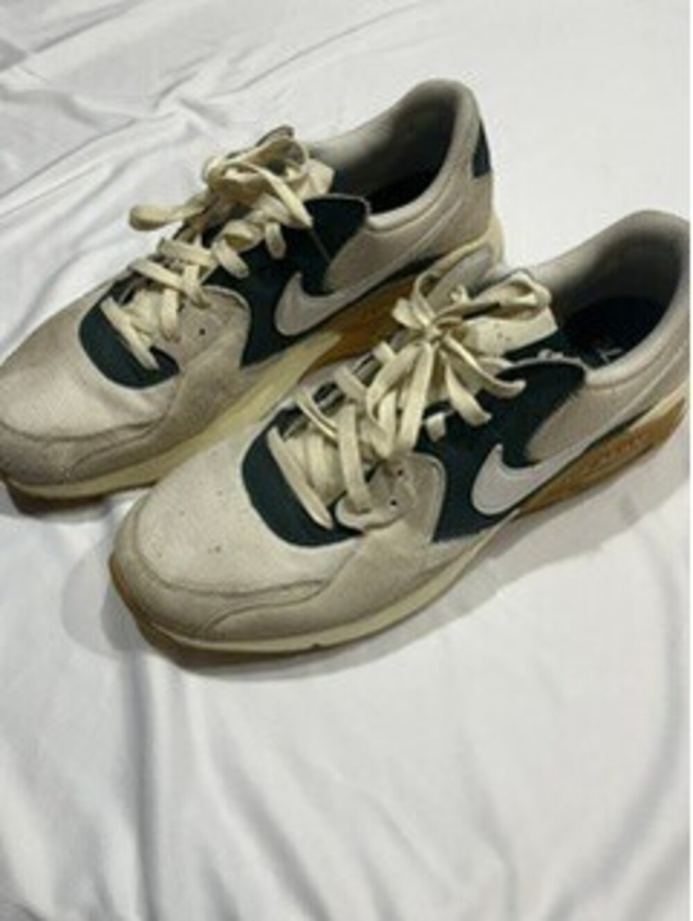 Nike Air Max 1 Cream Green Sneakers